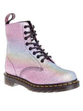 Dr. Martens 1460 Pascal Rainbow Glitter Women’s size 6 RARE!!! NEW!!!